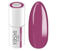 Yoshi Hybrid Nail Polish Purple - Professional Permanent Nail Polish 6 ml - UV Paint for Nails - Nail Art Manicure Accessories - UV Nail Polish for LED and UV Lamp - Varnish with Practical Brush -