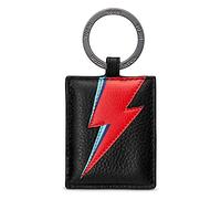 Yoshi Iconic Lightning Bolt Leather Keyring/Keychain