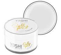 Yoshi Jelly Pro Gel Nails 15 ml - Extra Strong Manicure UV Gel - Professional Gel Nails - Builder Gel for Nails - Nail Gel UV and LED - Gel for Gel Nails - White