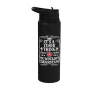 Yoshi Name It's A Yoshi Thing You Wouldn't Understand Stainless Steel Insulated Water Bottle