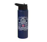 Yoshi Name It's A Yoshi Thing You Wouldn't Understand Stainless Steel Insulated Water Bottle