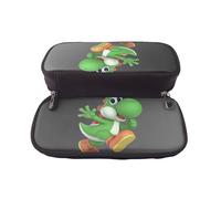 Yoshi Pencil Case Fashionable Brown Pen Holder for Students Artists & Professionals