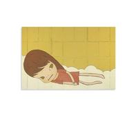 Yoshi-tomo Nara Wall Art Poster (191) Artworks Canvas Room Aesthetic Wall Art Prints Decor Framed-unframed 16x24inch(40x60cm)