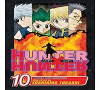 Yoshihiro Togashi Hunter x Hunter, Vol. 10 Paperback Book Yoshihiro Togashi Multicolor