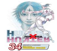 Yoshihiro Togashi Hunter x Hunter, Vol. 34 Paperback Book Yoshihiro Togashi Multicolor