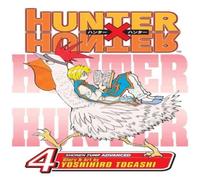 Yoshihiro Togashi Hunter x Hunter, Vol. 4 Paperback Book Yoshihiro Togashi Multicolor