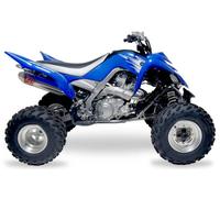 YOSHIMURA A RS2 STAINLESS MUFFLER/STEEL END CAP FOR YAMAHA YFM 700-R