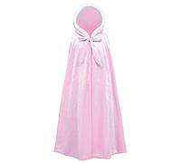 YOSICIL Princess Costumes for Girls Dress Up Cape With Hood Girl Cape Elsa Long Cape Princess Princess Costume Snow White Winter Party Cosplay Carnival Christmas
