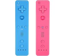 Yosikr Wireless Remote Controller for Wii Wii U-2 Packs Pink and Blue