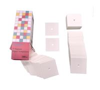 Yosine 300pcs 2 Inch Square Paper Piecing Templates for Quilting DIY Patchwork Sewing Crafts