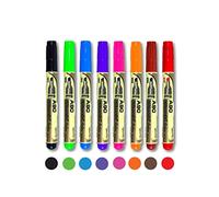 Yosogo Permanent Marker Pen Writing Marker Pen Marking Pen (Broad tip) A90 - Pack of 8 pcs Assorted Colour