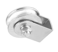 Yosoo 0.3 Tons Single Pulley Block, High Strength Pulley Roller with Smooth Operation, Easy to Use for Heavy Lifting Tasks, Professionally Manufactured, Designed to Lighten The Load (Half pack