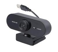 Yosoo 1080P Webcam, ABS Clear Video Picture Voice Interactive VoIP Equipment USB HD Computer Web Camera for Monitor