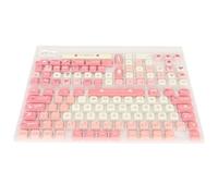 Yosoo 135 Keys PBT Keycaps Set XDA Like Height Oil Resistant Keycaps Dye Sublimation Crafted Ergonomic Design with Long Lasting Appearance Compatible with 61/87/96/98/104/108