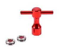 Yosoo 2 PCS Red Golf Putter Weights + Screw Wrench Tool for Scotty Cameron Putters (10g)