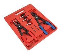 Yosoo 2pcs Heavy Duty Snap Ring Plier Set, Metal Circlip Pliers for Automotive Repairs and General Maintenance