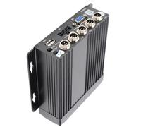 Yosoo 4CH Car Mobile DVR, Real-time Car Mobile DVR with Remote Controller, Wide Voltage Input Range for Most Vehicles, H.264 Compression Mode, Accidental Power Failure Protection,