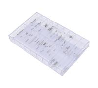 Yosoo 90Pcs Stainless Steel Watch Stem Extender Set, Watch Winding Stem Extension Pole Kit, for Watchmakers and Repairers, with Storage Box