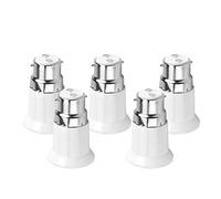 Yosoo B22 to E27 Bulb Adapters 5Pcs Lamp Holder Converter Base Bulb Socket Adapter Converter Lamp Holders