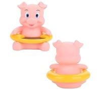 Yosoo Baby Bath Thermometer, Floating Cute Animal Design, No Battery Required, Water Temperature Display for Infants, Measures 34-44℃ (Pink Pig)