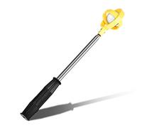 Yosoo Ball Retriever, Telescopic Ball Pick-up, Ball Picker Automatic Locking Scoop(Yellow)