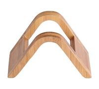 Yosoo Bamboo Coffee Filter Holder, Wood Stand Dispenser for 100pcs Cone Filter Papers 4 Sizes Storage Rack for Home Office Cafe Hotel Coffee Station Organization