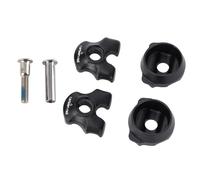 Yosoo Bike Seat Post Clamp, Stainless Steel Adjustable Clamp/Holder, Secure Grip for Carbon and Steel Saddle, 7x9mm for Cyclists