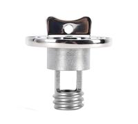 Yosoo Boat Drain Plug, 316 Stainless Steel, Watertight Garboard Drain Plug for 1 Inch Hole, Ideal for Kayaks and Fishing Boats