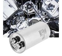 Yosoo CBB65A-1 Motor Run Capacitor 30uF 450V AC, Metallized Polypropylene Film Cylindrical Capacitor for Air Conditioner Compressor Motor Pump, Durable Metal Cover with Heat-Resistant
