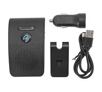 Yosoo Handsfree Car Wireless Speaker Kit, Blue Tooth 5.0 Cell Phone Speaker Kit Support Music Playback, Voice Assistant, Navigation Reminder