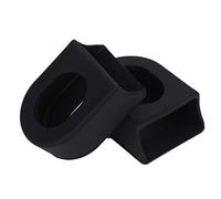 Yosoo Health Gear 1 Pair Crank Arm Boots, Silica Gel Crank Arm Boots, Crank Arm Protectors Bike Accessory for Mountain Bike Road Bike (Black)(Black)