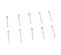 Yosoo Health Gear 10PCS Pen Tips Stainless Steel Felt Pen Stylus Nibs 25mm Replacement Tips with Plastic Box for Drawing Writing for Kamvas 12 13 22 22 Plus Pro 16 Plus 4K