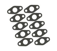 Yosoo Health Gear 10PCS Turbocharger Oil Drain Return Gasket Set, High-Temperature Paper Gaskets for T3 and T4 Turbo Repair, Replacement and Maintenance