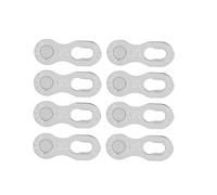 Yosoo Health Gear 12 Speed Quick Link, 4 Pairs Bike Chain Quick Links Cycle Chain Missing Link Quick Release Chain Link for 12 Speed Chain (Silver)