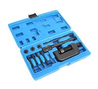 Yosoo Health Gear 13PCS Motorcycle Chain Breaker Set, Chain Link Removal Tool Chain Cutter and Riveter Kit, Professional Chain Splitter and Riveter Chain Link Riveting Tool