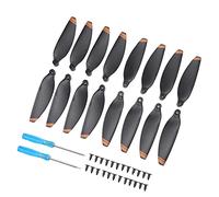 Yosoo Health Gear 16 Pcs Low Noise Drone Propellers Replacement with 24 Screws and 2 Screwdrivers for Mini