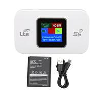 Yosoo Health Gear 4G LTE WiFi Modem with Color Screen, 300Mbps High Speed, Supports 10 Devices, Secure & Encrypted Mobile WiFi Router for Phone, Laptop, Tablet