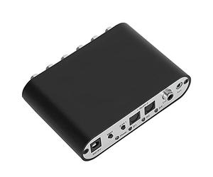Yosoo Health Gear 5.1 Sound Channel Decoder ABS Digital Decoder with Optical Fiber Coaxial Stereo Input DTS AC3 Switching for Home Theater Speaker Setup