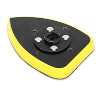 Yosoo Health Gear 70x100mm Triangular Sanding Pad ABS Sander Pad for Grinding Polishing, One Piece Molding, Easy Replacement, Light Weight for Edges Surfaces and One Hand Use