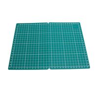 Yosoo Health Gear A4 A5 Cutting Mat Soft PVC Anti Slip Foldable Sewing Board Self Healing with Carving Knife, Double Sided Non Slip Grid for Crafts Quilting Fabric Model