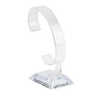 Yosoo Health Gear Acrylic Transparent Watch Display Stand, Single Holder Jewelry Stand Clear Bracelet Stands, Removable Holder, Plastic Wrist Rack for Home or Store Usage Retail Shop Showcase