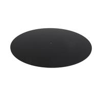Yosoo Health Gear Acrylic Turntable Mat, Anti Static Slipmat with Luminous Effect, for 12 In Record Players, Enhances Bass and Sound Clarity (Transparent Black)
