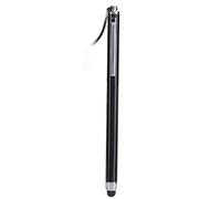 Yosoo Health Gear Active Stylus Pen with Spring Rope, Universal (Black) | High-Sensitivity Conductive Fiber Tip, 35.4in Retractable Tether, Capacitive Touchscreen Use, POS, PDA, Car Navigator