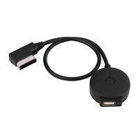 Yosoo Health Gear AMI MDI Bluetooth o Adapter, USB Female and AUX Car Cable for A1 A3 A4L A5 A6L Q5 Q7, 3G MMI Music Interface (2010 onwards, Black)