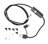 Yosoo Health Gear AN100-3.9 Endoscope Camera 3.9mm HD Inspection Borescope for Pipeline Mobile Phone Use, Flexible Wire for Car Industry and Equipment Inspection (Soft cord 1m)