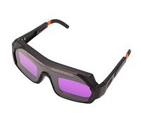 Yosoo Health Gear Auto Darkening Welding Goggle, 9 Shades with Glasses Bag and 10 Replacement Lenses Protective PC Glasses for Electric Welding, Chainsaw