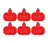 Yosoo Health Gear Automatic Poultry Drinking Bowl, 6PCS Thick ABS Animal Waterer with G1/8 Thread for Chicken Duck Cat Dog Rabbit Farm Pets