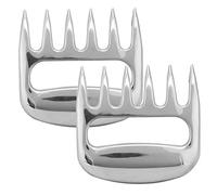 Yosoo Health Gear Bear Claws Meat Shredder, 2-Piece Stainless Steel Meat Shredding Claws for Pulled Pork, Chicken, Beef, Turkey, BBQ Grill Tools, Kitchen Gadgets and Accessories