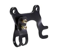 Yosoo Health Gear Bicycle Disc Brake Conversion Bracket, Metal Frame Adapter Mounting Holder, Blac