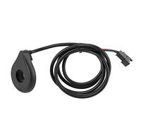 Yosoo Health Gear Bike Pedal Assist Sensor, 12 Magnet Cadence Signal System with 1m Cable Easy Install Repair Accessory for Electric Bicycle ABS Black 1 Pack